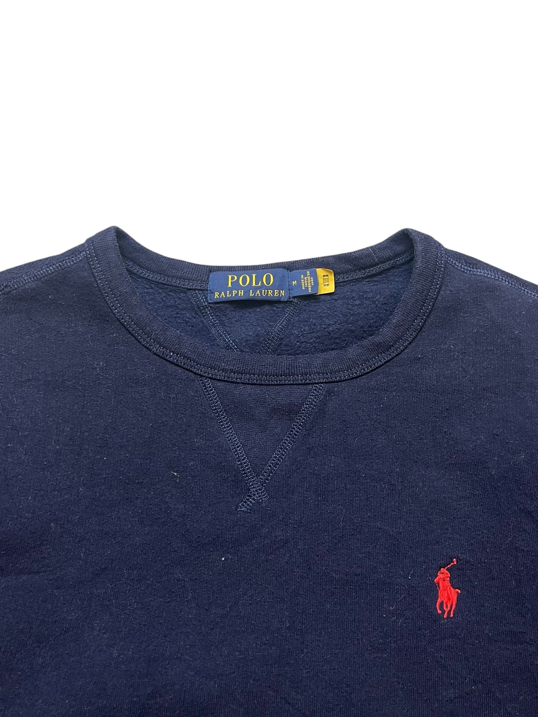 Polo Ralph Lauren Navy Crewneck Sweatshirt (M)