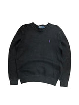 Polo Ralph Lauren Vintage Black Knitted Crewneck (S)