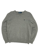 Polo Ralph Lauren Vintage Grey Knitted Crewneck (S-M)