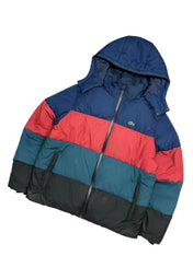 Lacoste Colorblock Puffer Jacket (M)