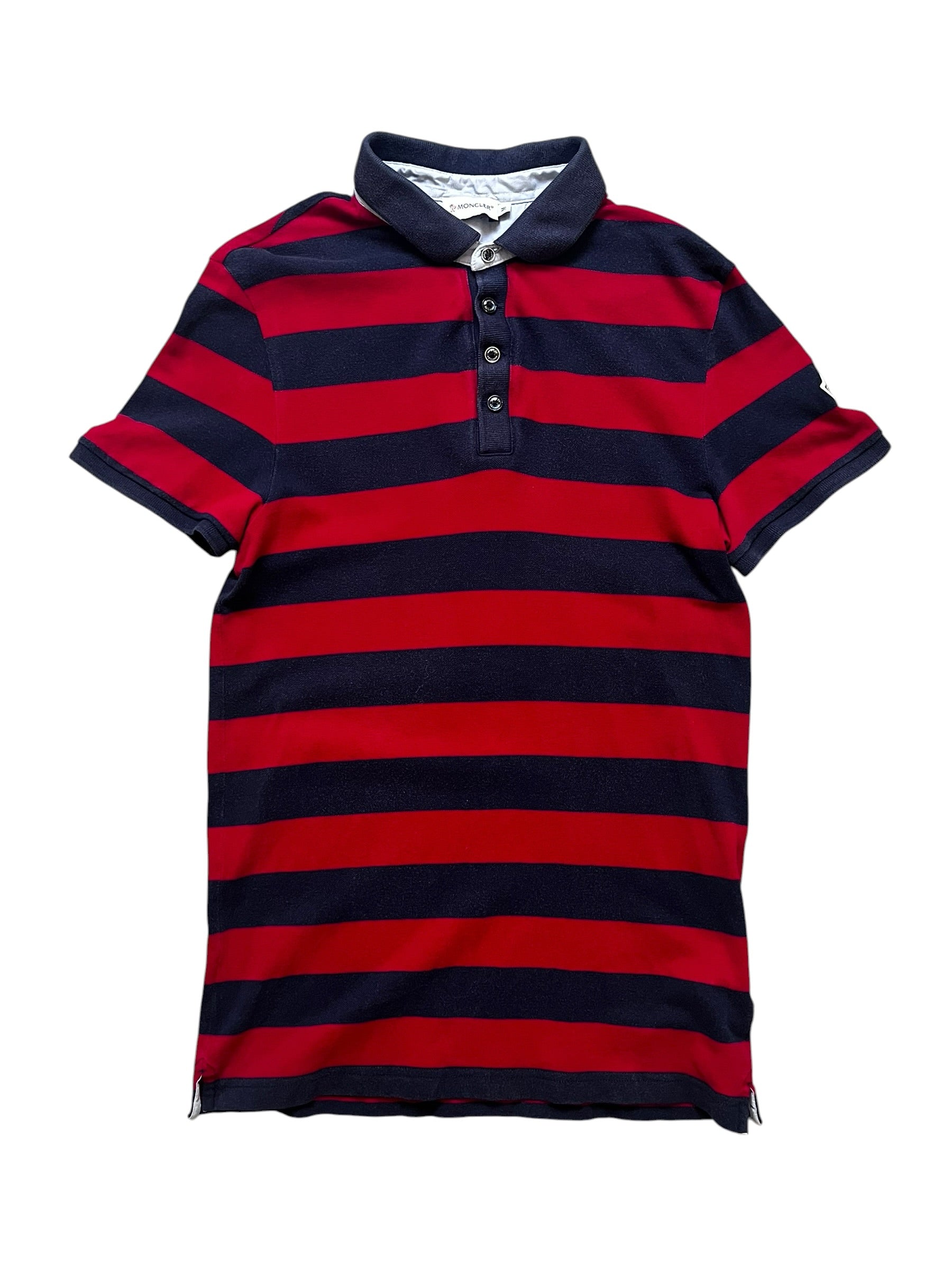 Moncler Striped Poloshirt (Women M - Men XS)