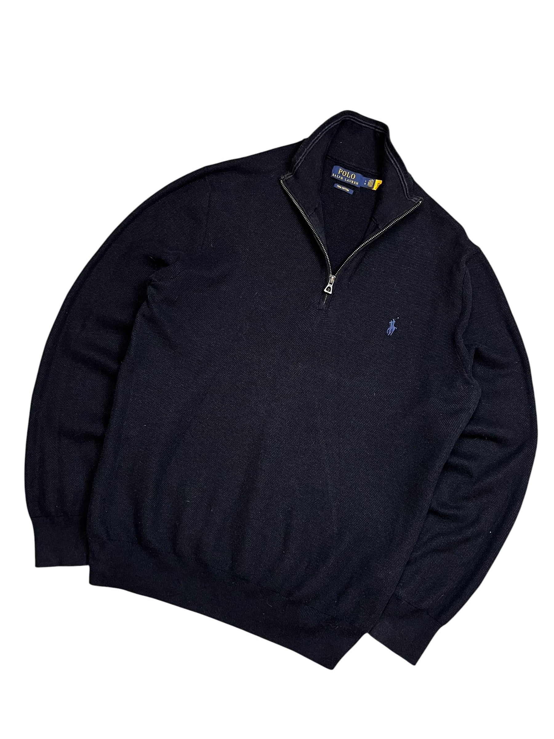 Polo Ralph Lauren Quarter Zip Knit Pulover (L)