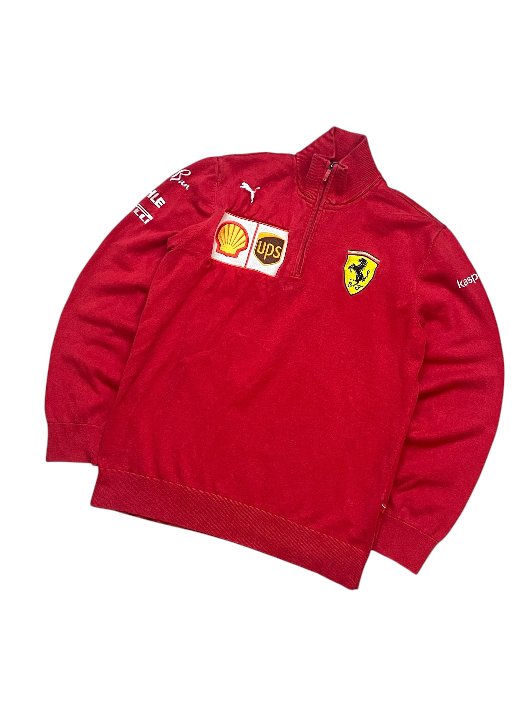 Puma x Ferrari Vintage 1/4 Zip Up (M)