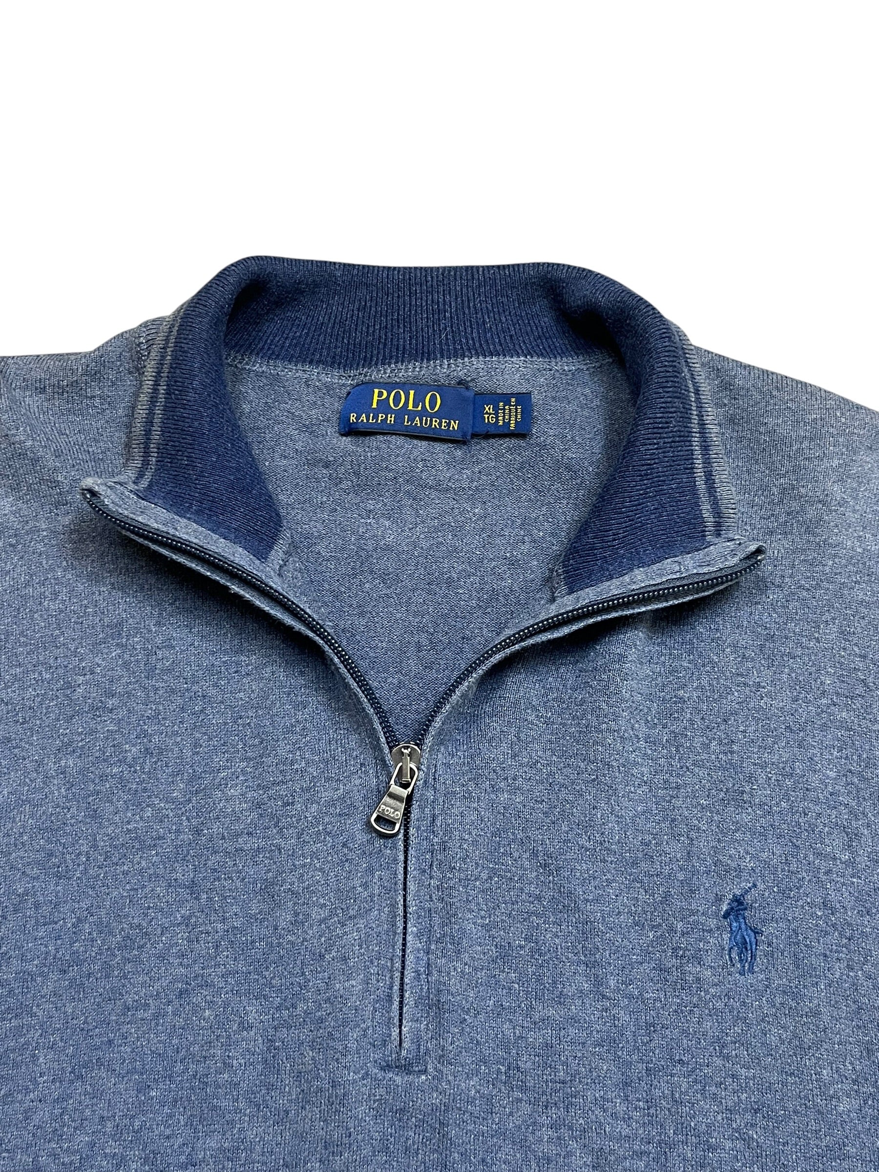 Polo Ralph Lauren Quarter Zip Knit Pulover (XL)