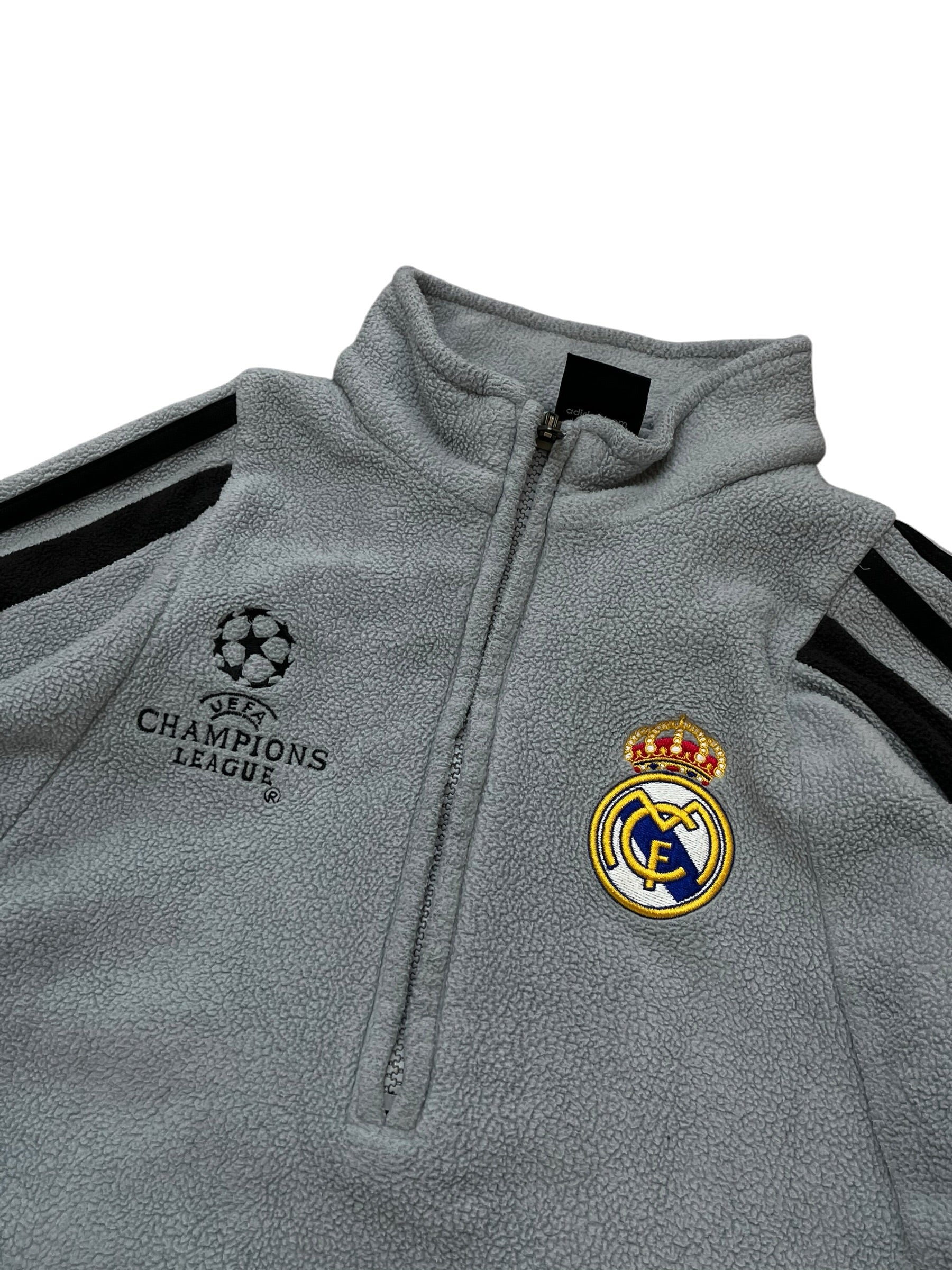 Adidas x Real Madrid 2004-05 Champions League 1/4 Zip (M)