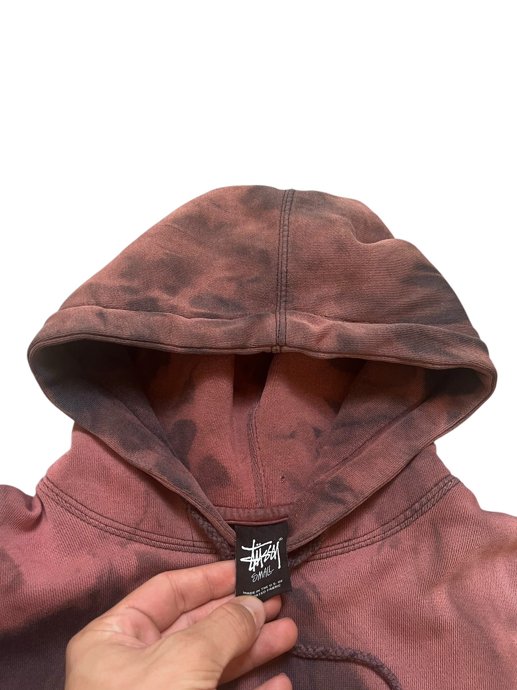 Stüssy "Stay Paid Stüssy Crew" Washed Hoodie (S)
