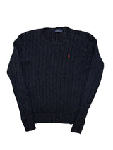 Polo Ralph Lauren Navy Knitted Crewneck (Women M)
