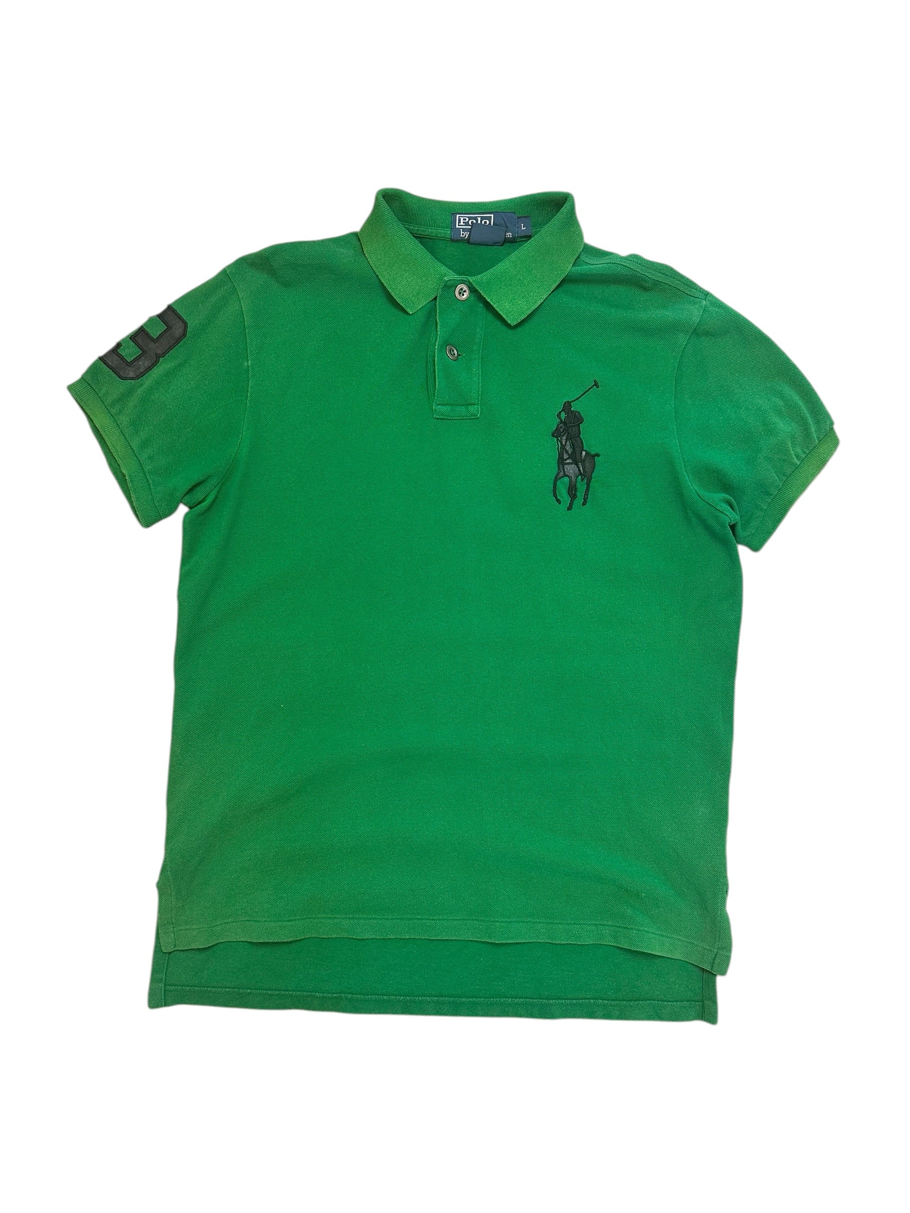Polo Ralph Lauren Green Bigpony Poloshirt (L)