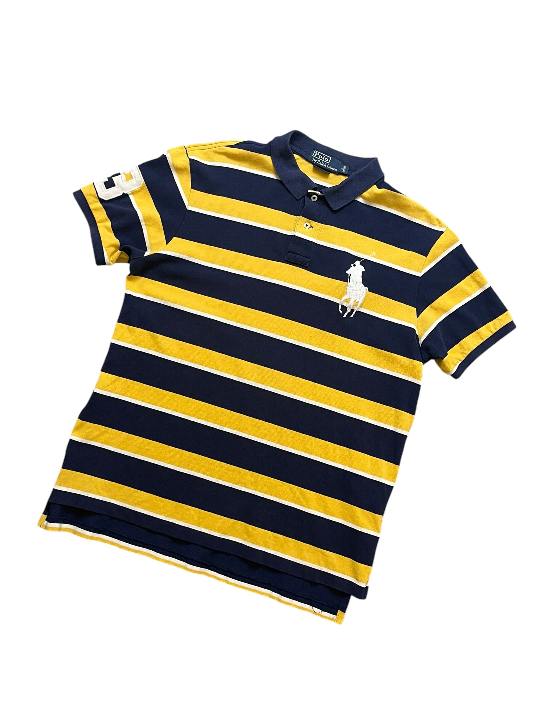 Polo Ralph Lauren Striped Bigpony Poloshirt (L)
