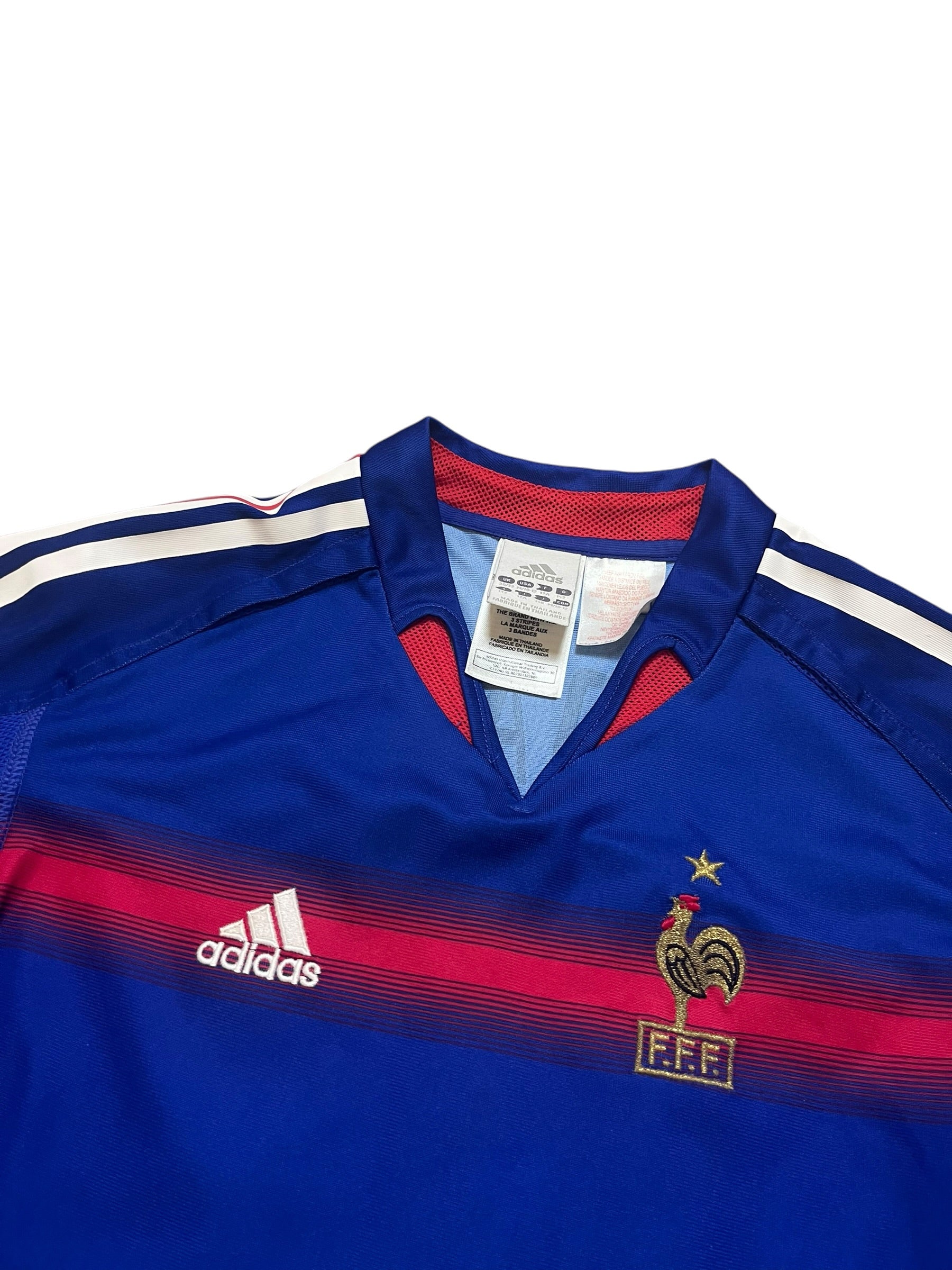 Adidas France 2004 Zidane #10 Vintage Jersey (XXS)