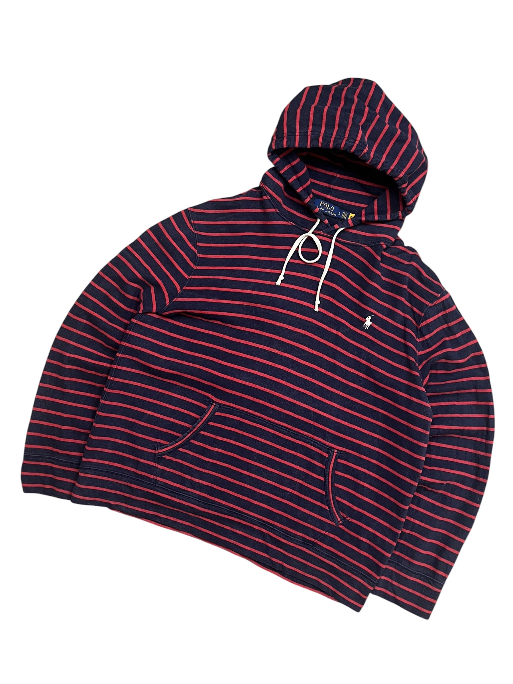 Polo Ralph Lauren Striped Hoodie (XL)