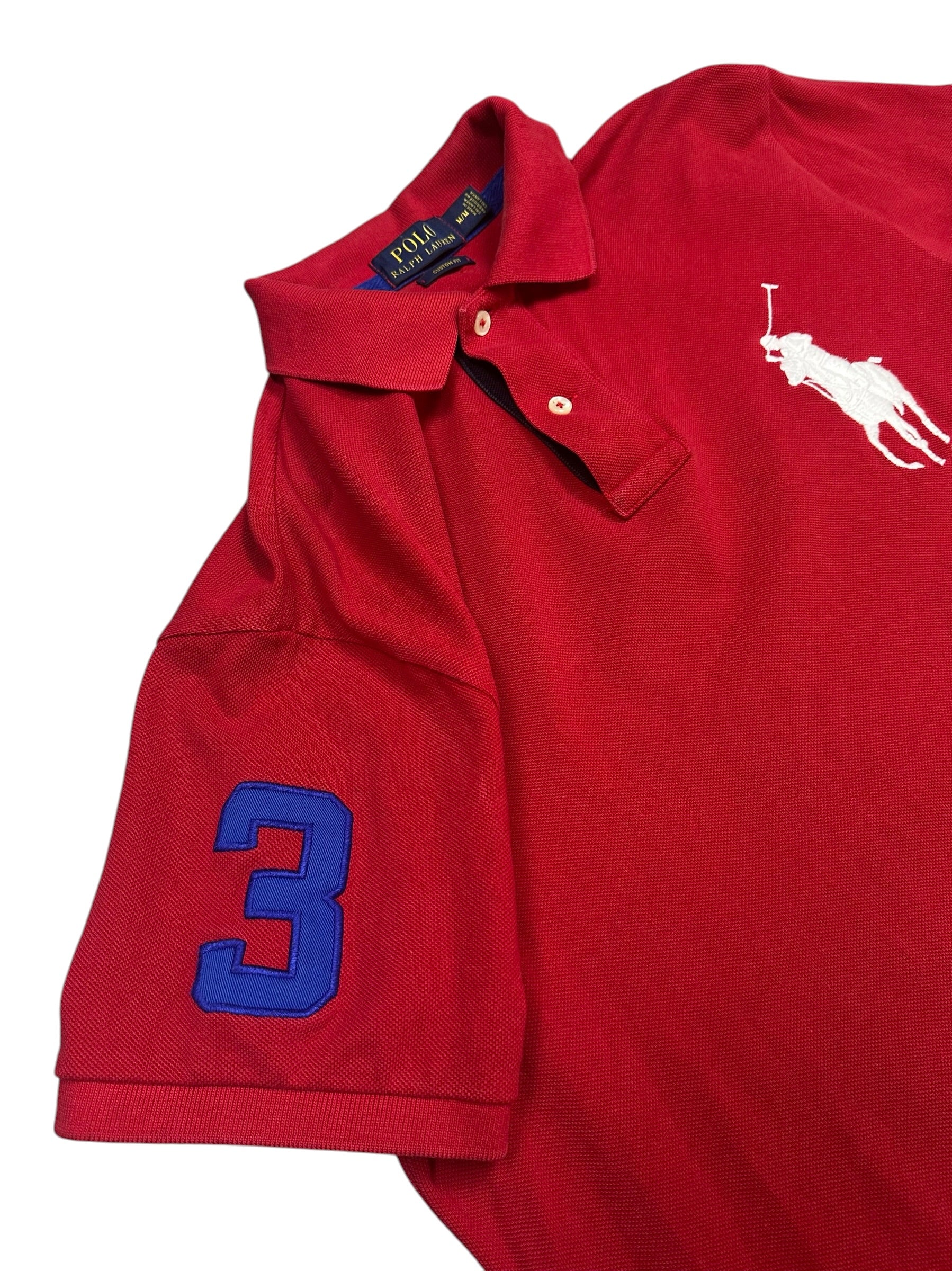Polo Ralph Lauren Red Bigpony Poloshirt (M)
