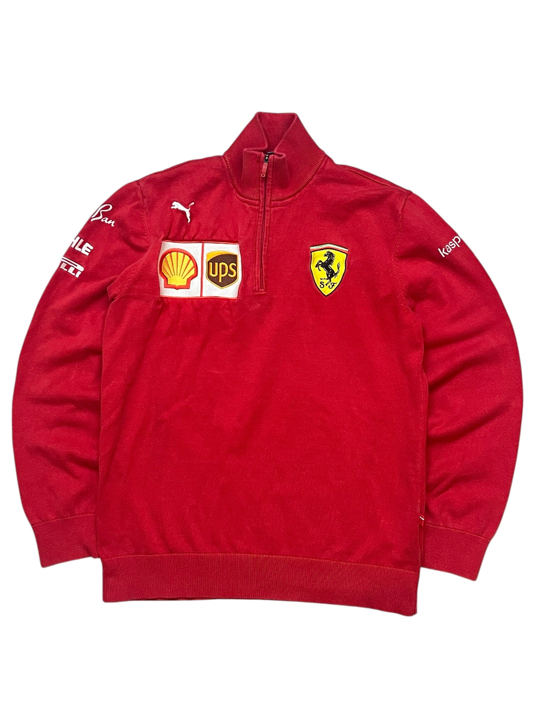 Puma x Ferrari Vintage 1/4 Zip Up (M)