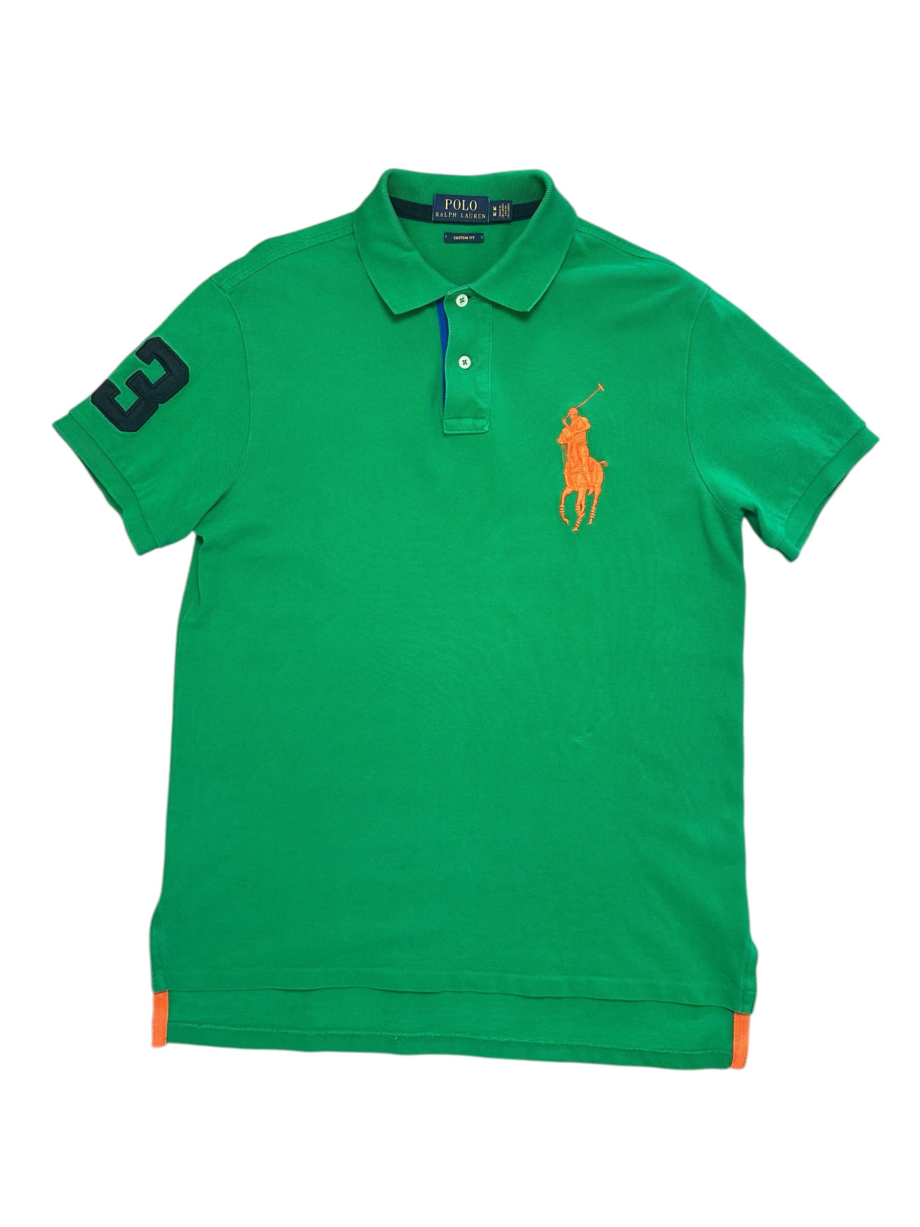 Polo Ralph Lauren Green Bigpony Poloshirt (M)