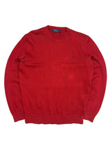Polo Ralph Lauren Red Knitted Crewneck (M)