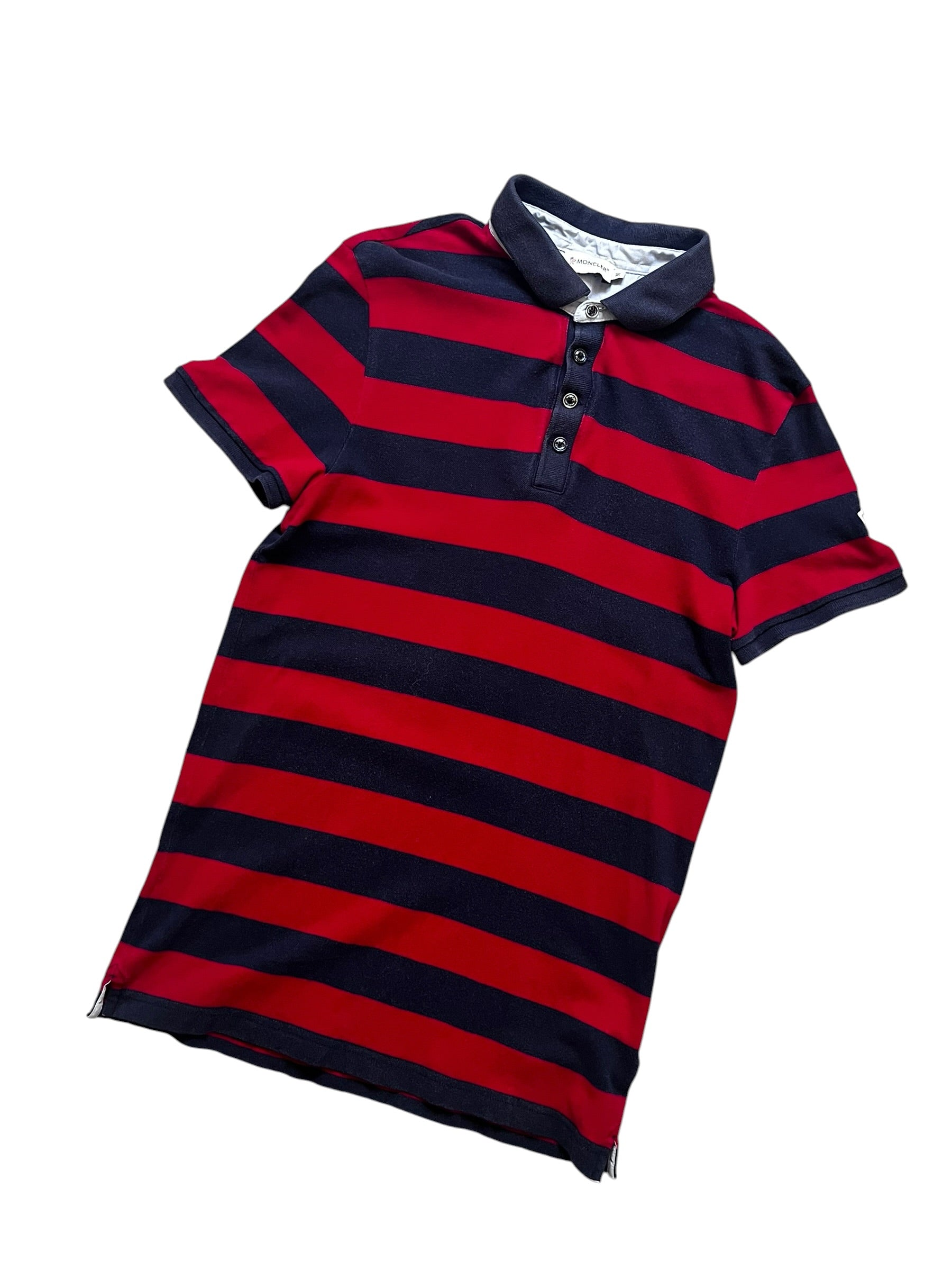 Moncler Striped Poloshirt (Women M - Men XS)