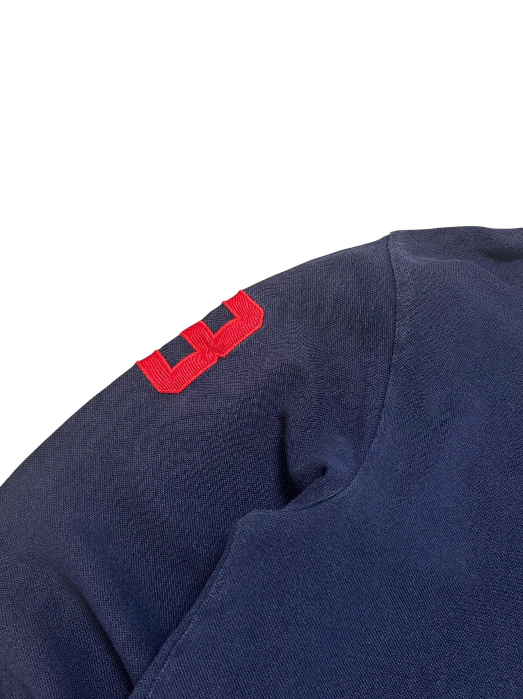 Polo Ralph Lauren Navy Bigpony Long Sleeve Poloshirt (M-L)