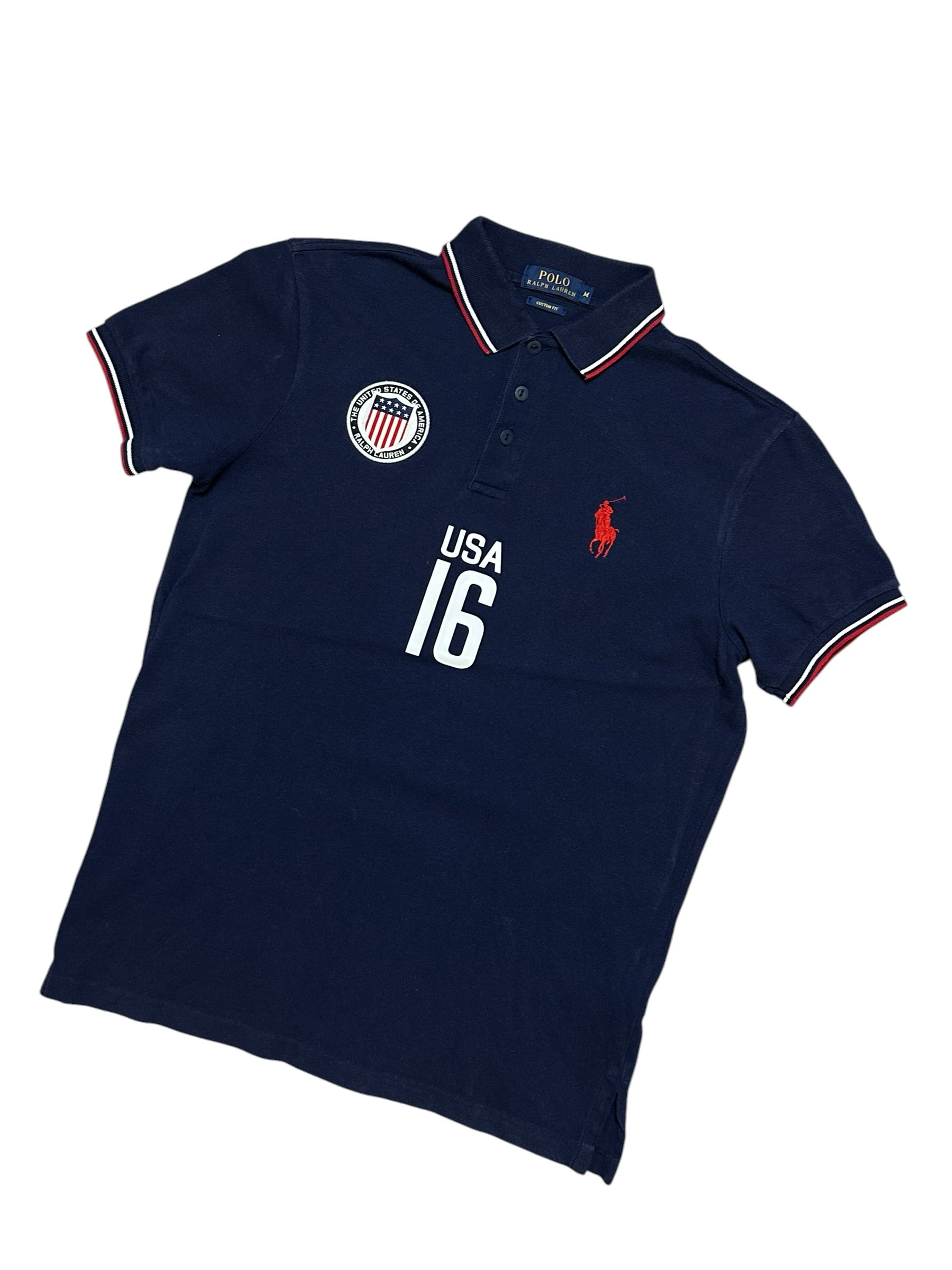 Polo Ralph Lauren USA Olympics #16 Poloshirt (M)