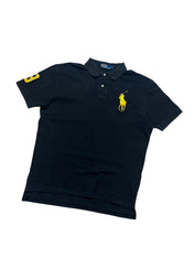 Polo Ralph Lauren Black Bigpony #3 Poloshirt (L)