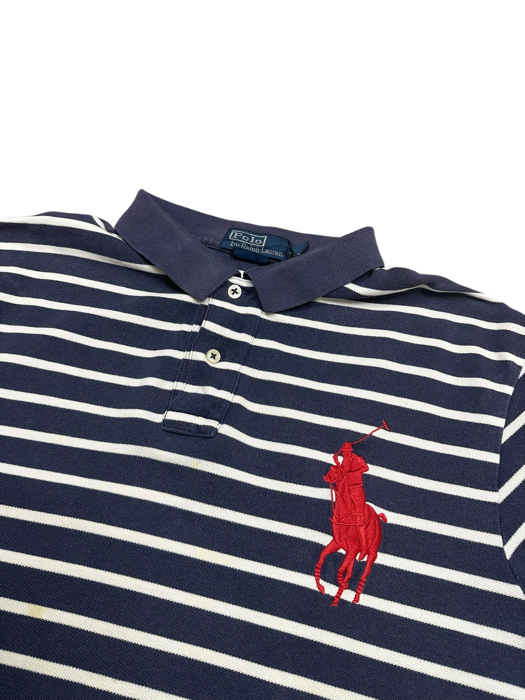 Polo Ralph Lauren Bigpony Striped Poloshirt (XL)