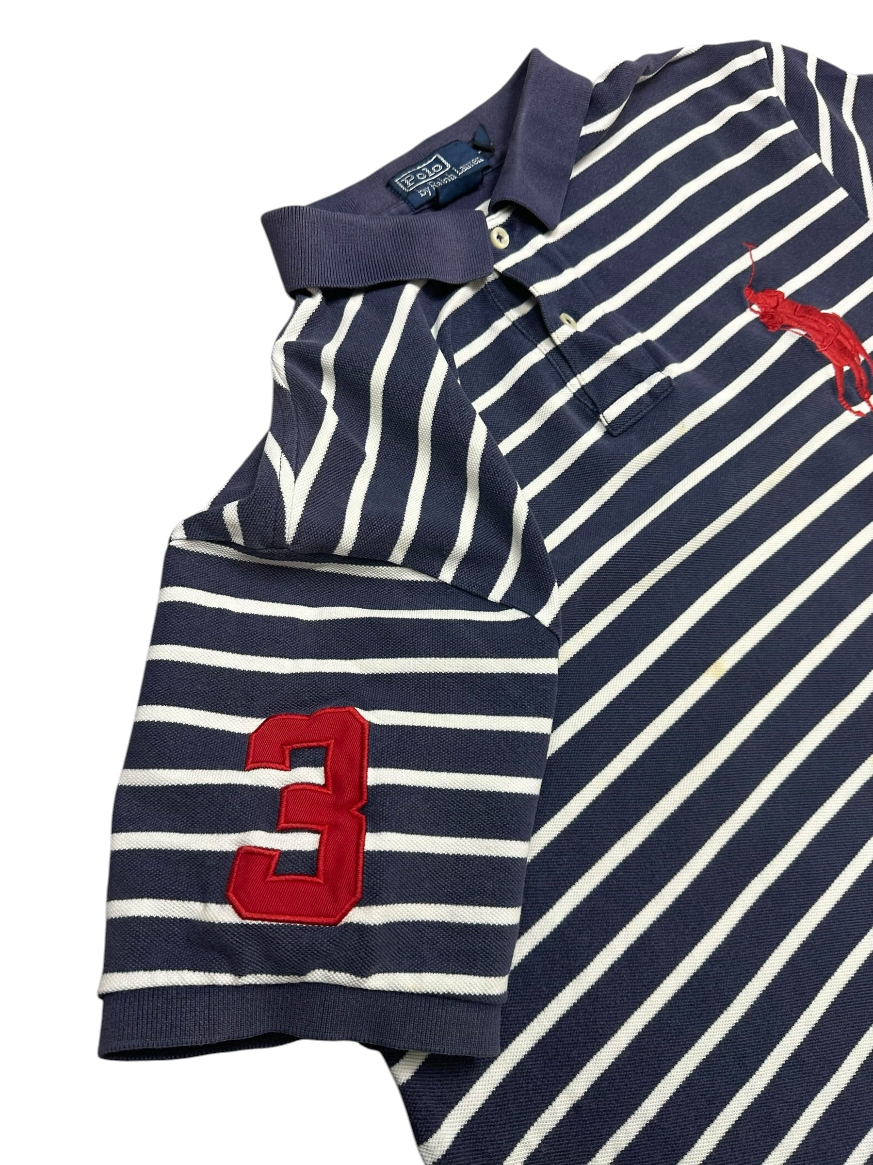 Polo Ralph Lauren Bigpony Striped Poloshirt (XL)