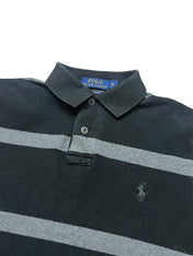 Polo Ralph Lauren Black Striped Poloshirt (S)
