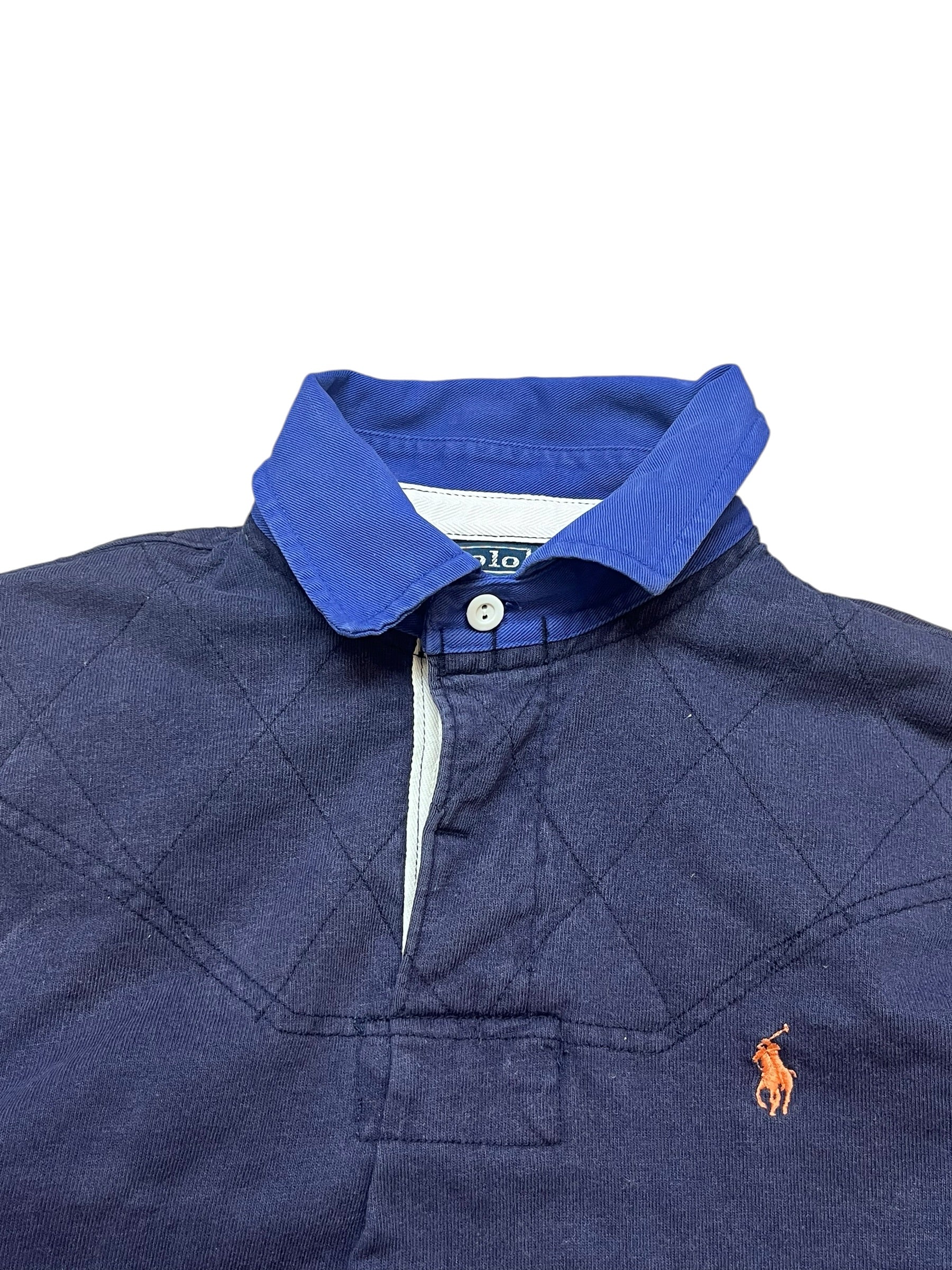 Polo Ralph Lauren Navy Rugby Longsleeve (M)