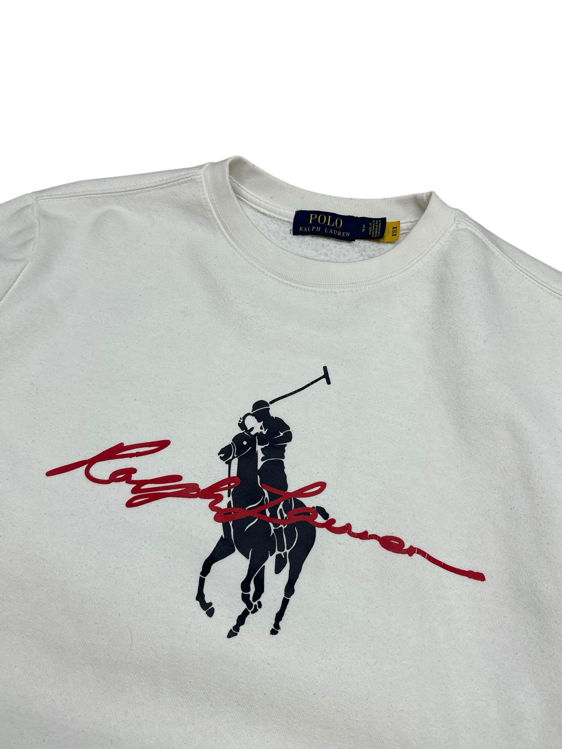 Polo Ralph Lauren Bigpony Script Logo Crewneck (S-M)