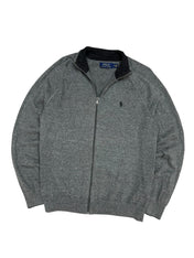 Polo Ralph Lauren Grey Full Zip Up (M)