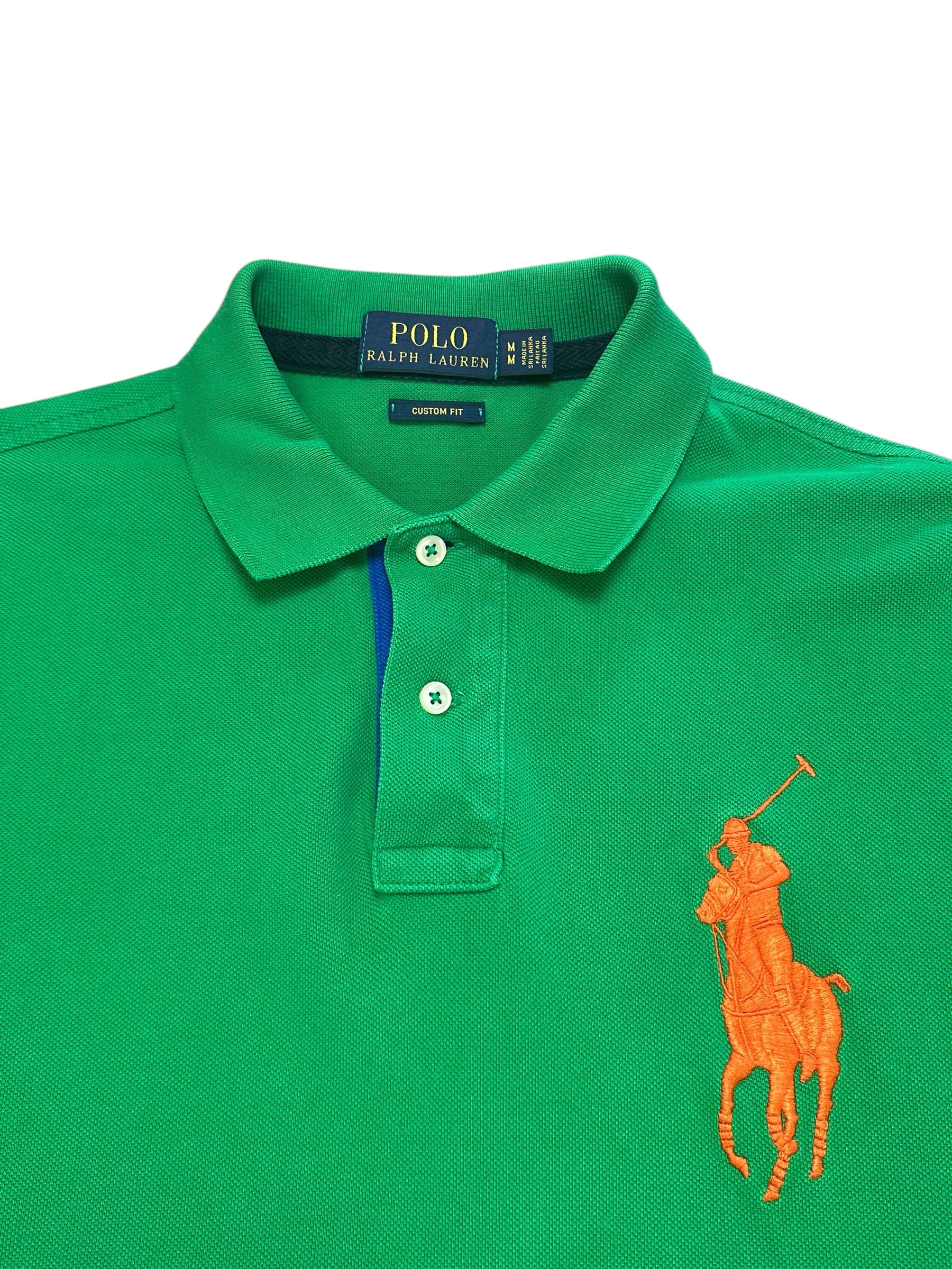 Polo Ralph Lauren Green Bigpony Poloshirt (M)