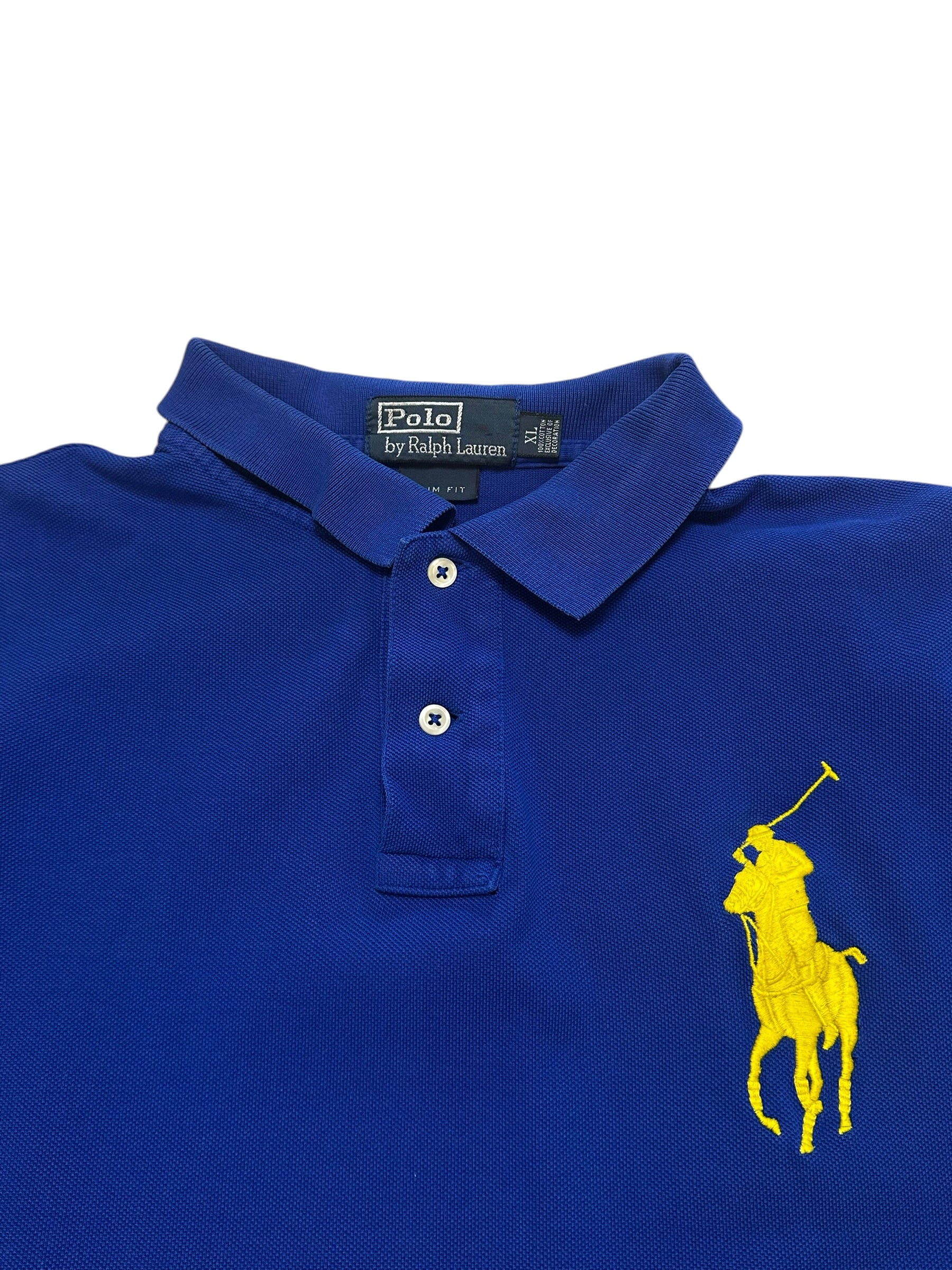 Polo Ralph Lauren Blue Bigpony Poloshirt (XL)
