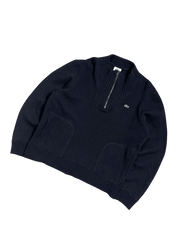 Lacoste I Old Money 1/4 Quarter Zip Up (L)