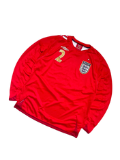 2006-08 England Longsleeve Jersey 2 RUSH (XL)