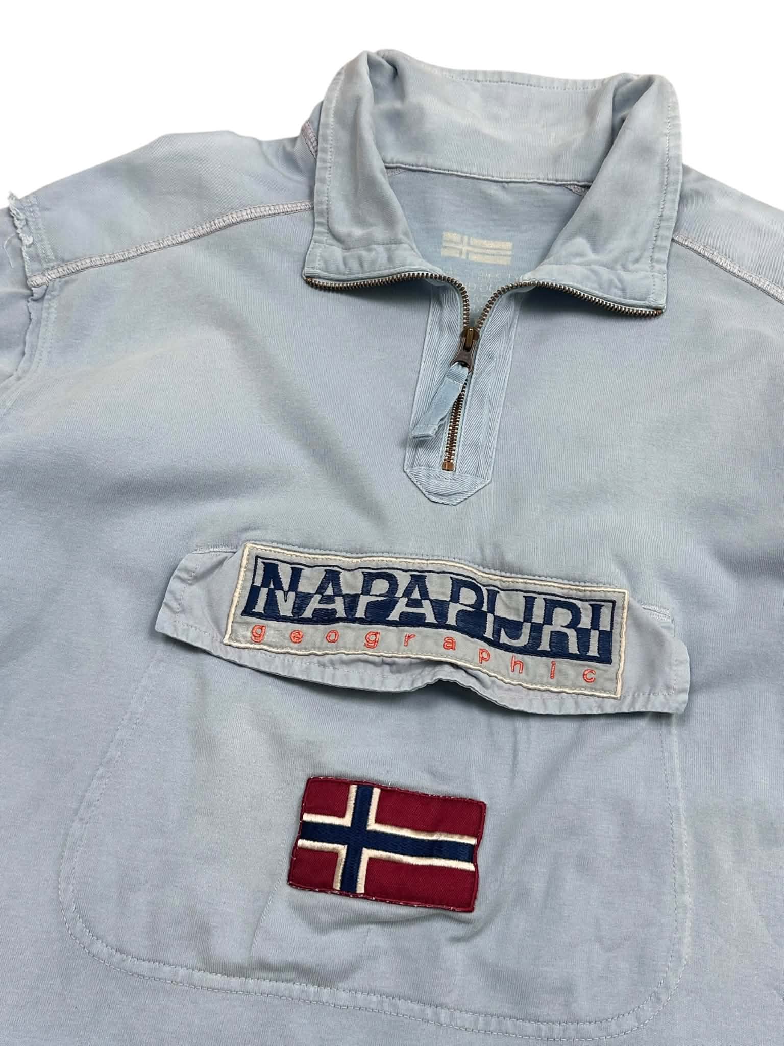 Napapijri 1/4 Quarter Zip Up (L)