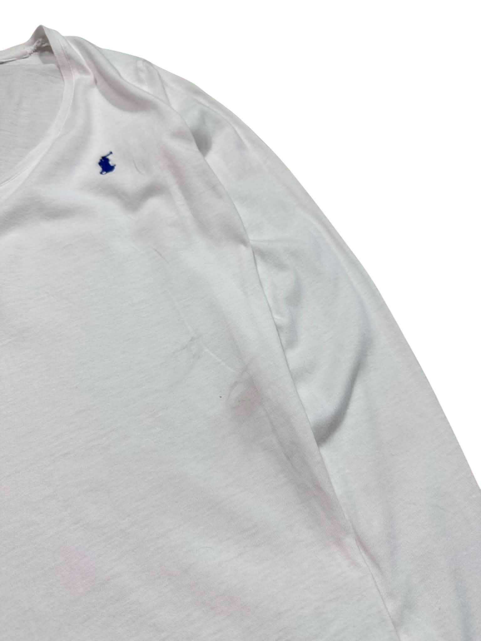 Polo Ralph Lauren V-Neck Longsleeve (Women M, Men XS)