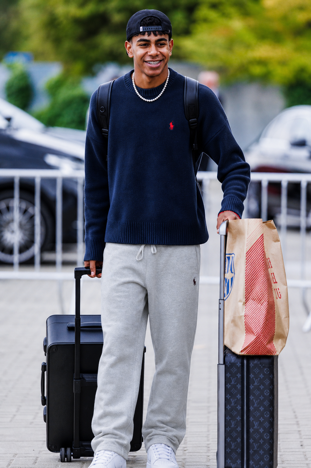 Polo Ralph Lauren Baggy Flared Trackpants (M)
