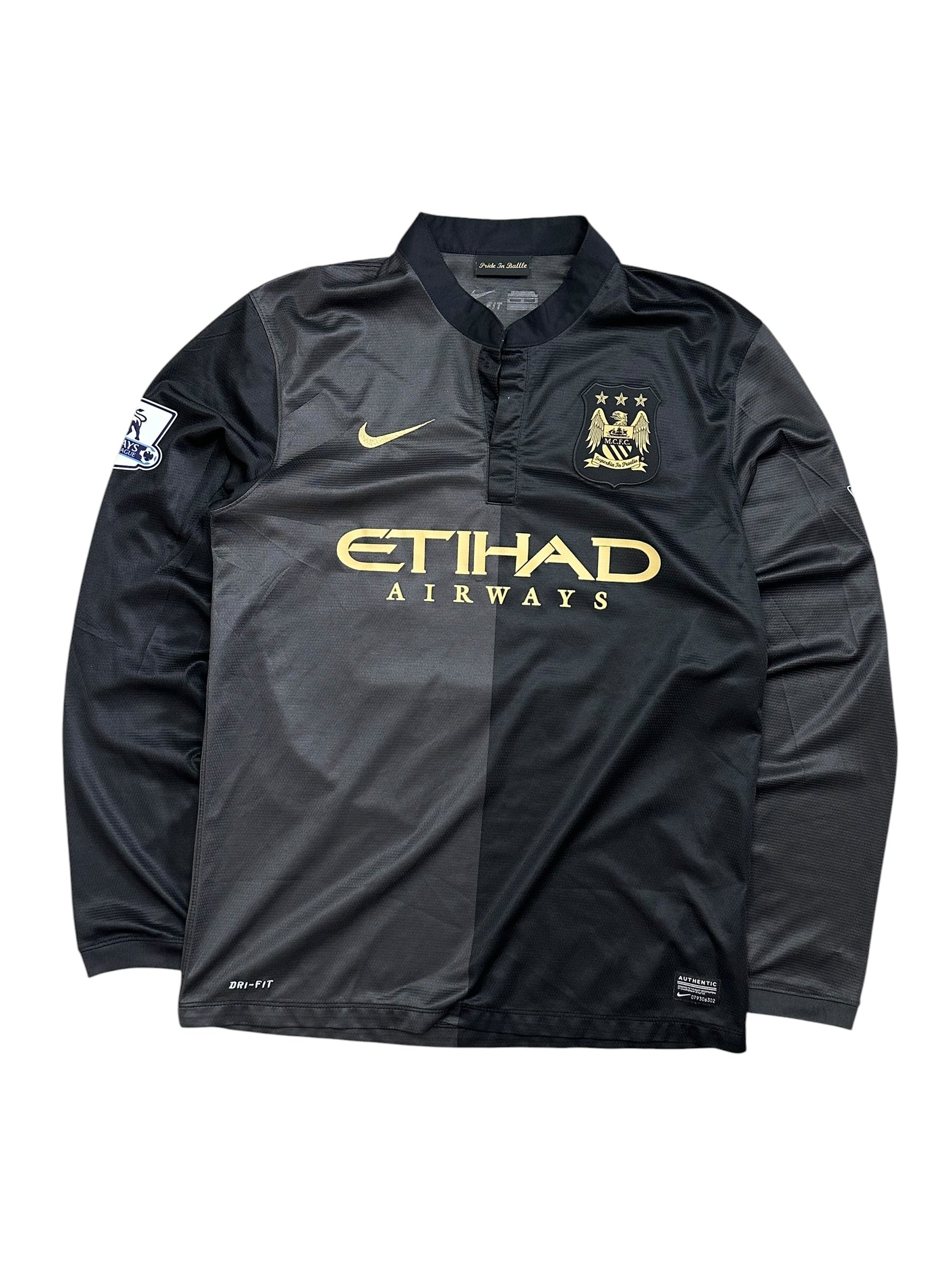2013-14 Manchester City Longsleeve (M)