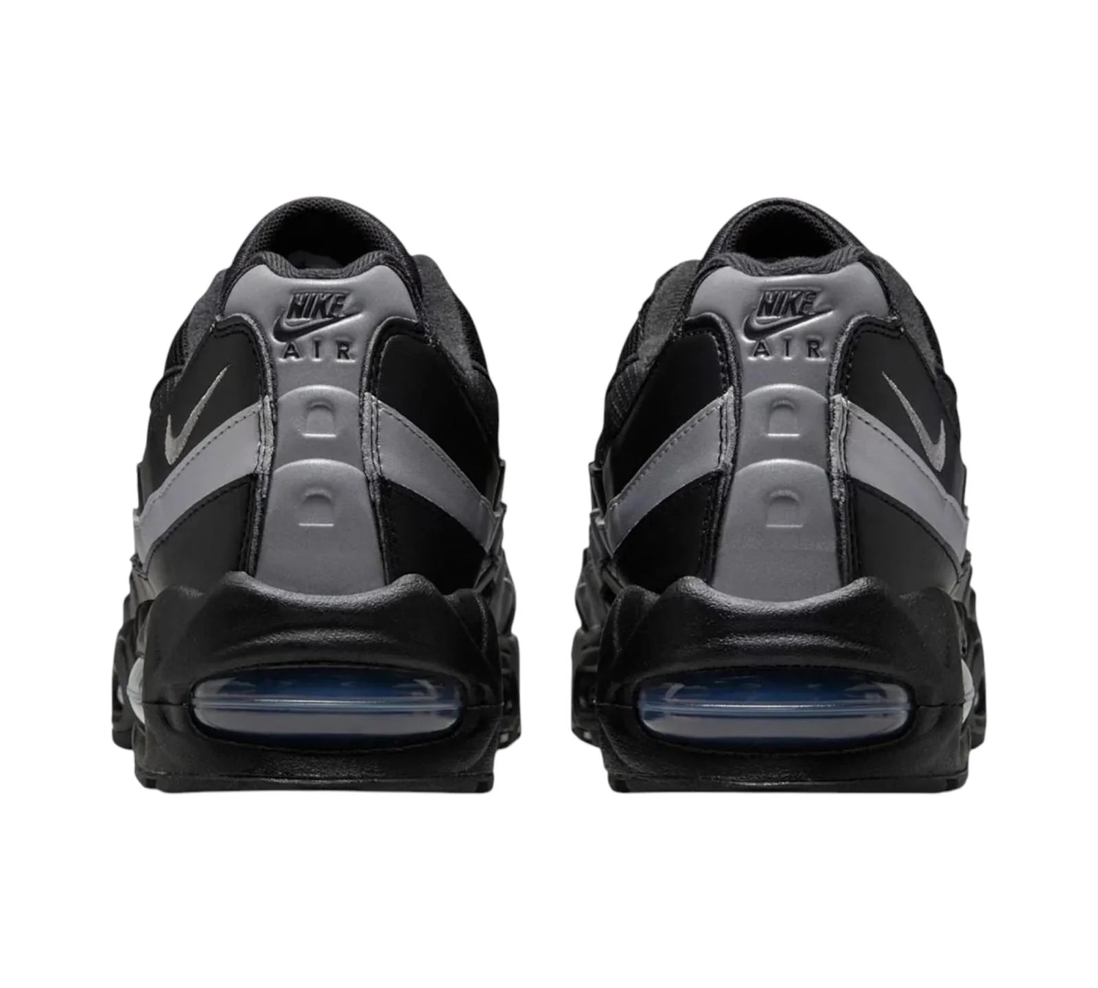 Nike Air Max 95 Black White Metallic Silver (39)