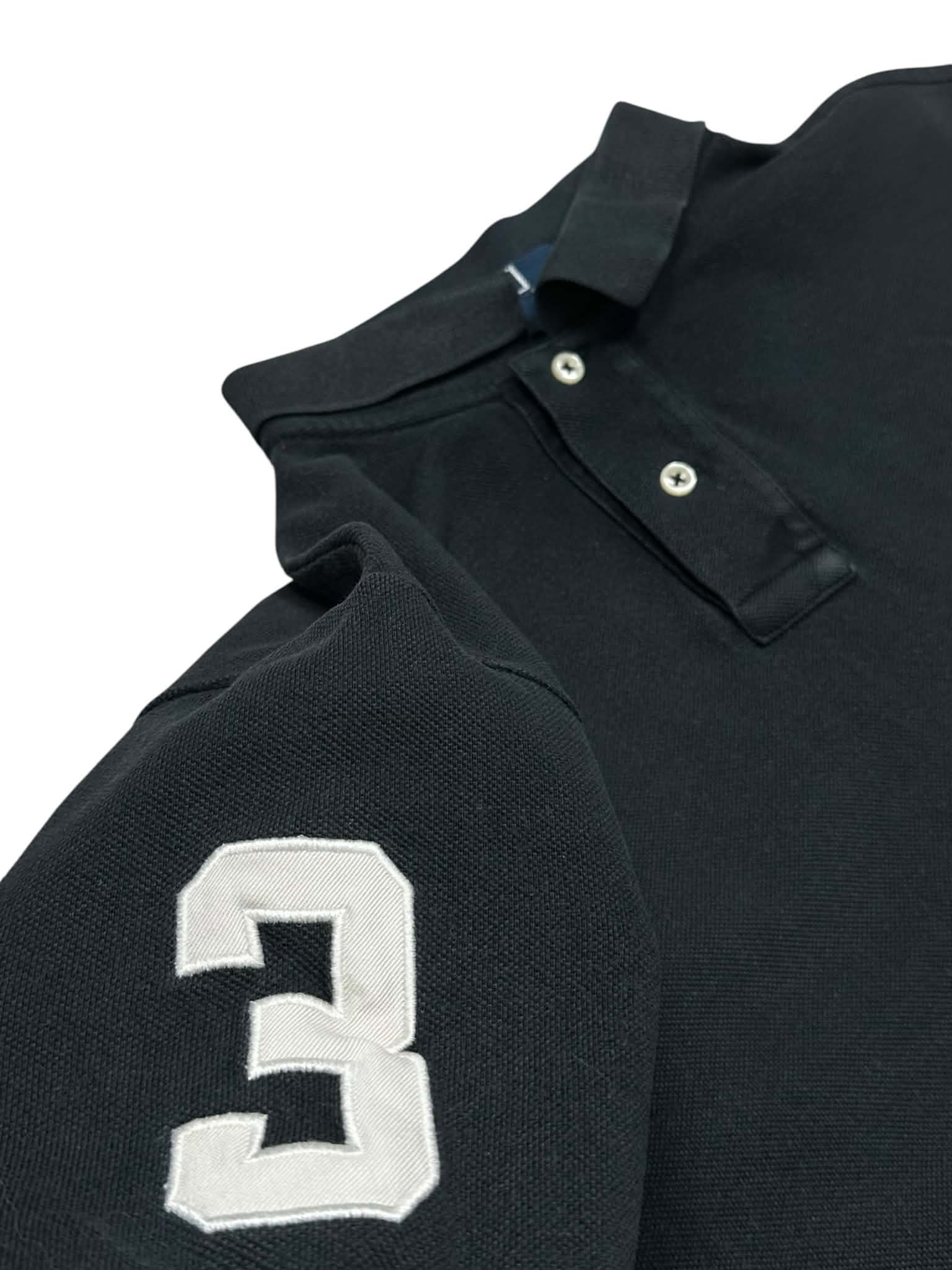 Polo Ralph Lauren Black Bigpony Poloshirt (L)