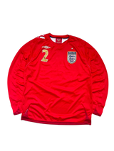 2006-08 England Longsleeve Jersey 2 RUSH (XL)