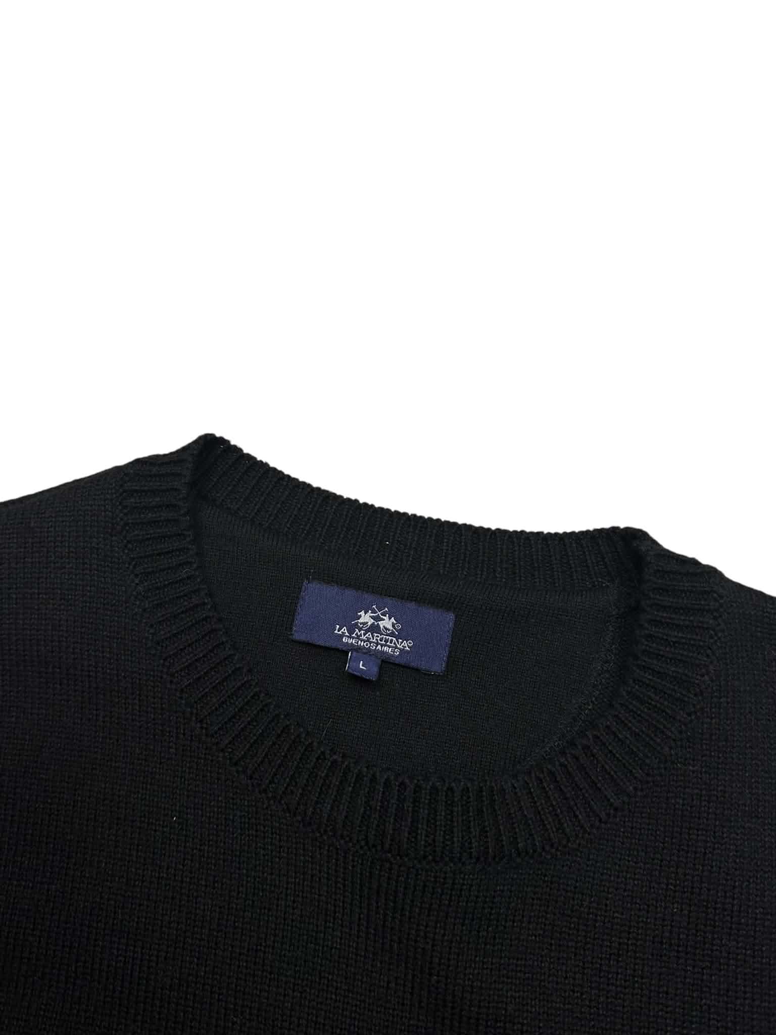 La Martina Dual Pony Crewneck (L)