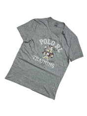 Candy Streetwear szürke Polo Ralph Lauren férfi póló bulldog grafikával és Polo RL Training felirattal