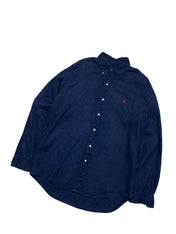 Ralph Lauren Classic Fit Navy Shirt (L)