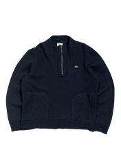 Lacoste I Old Money 1/4 Quarter Zip Up (L)