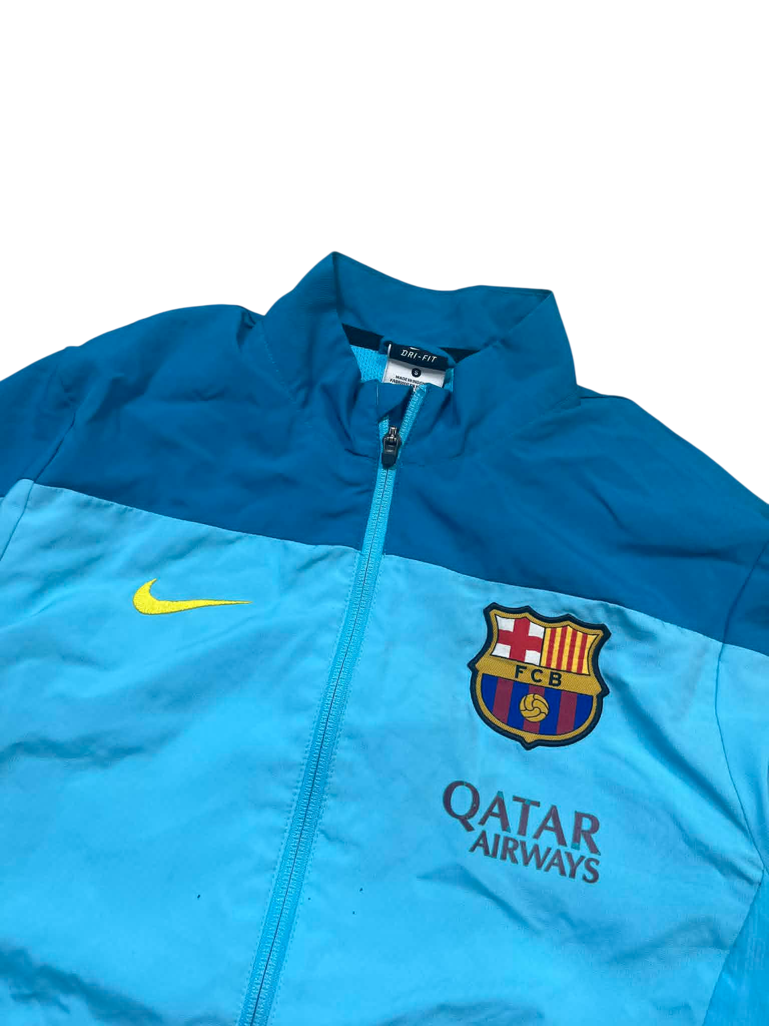Nike Vintage Barcelona 2014-15 Trackjacket (S-M)