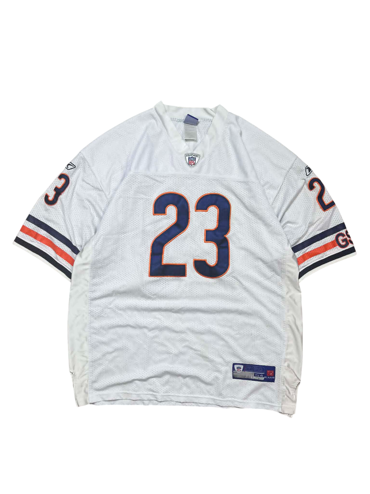 Vintage Y2K White Chicago Bears Devin Hester #23 Cropped Jersey (XL)