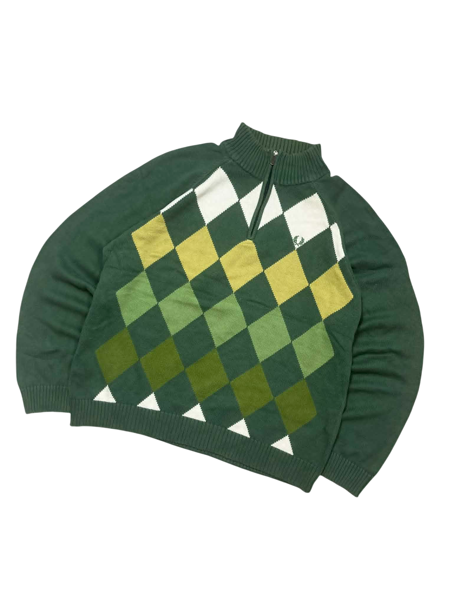 Fred Perry 1/4 Quarter Zip Up (XL)